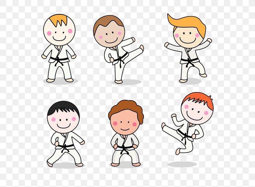 Karate Martial Arts Drawing Royalty-free Clip Art, PNG, 600x603px, Watercolor, Cartoon, Flower, Frame, Heart Download Free