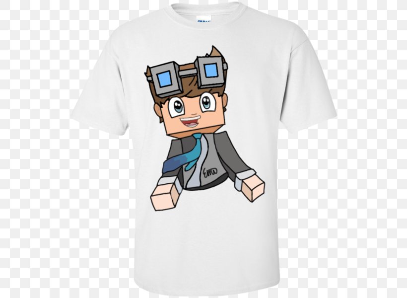 T-shirt Minecraft Roblox Pokémon YouTuber, PNG, 600x600px, Tshirt, Brand, Clothing, Collar, Cool Download Free
