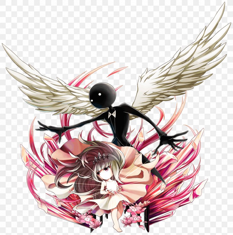 Brave Frontier Deemo Wikia Collaboration, PNG, 1302x1314px, Watercolor, Cartoon, Flower, Frame, Heart Download Free
