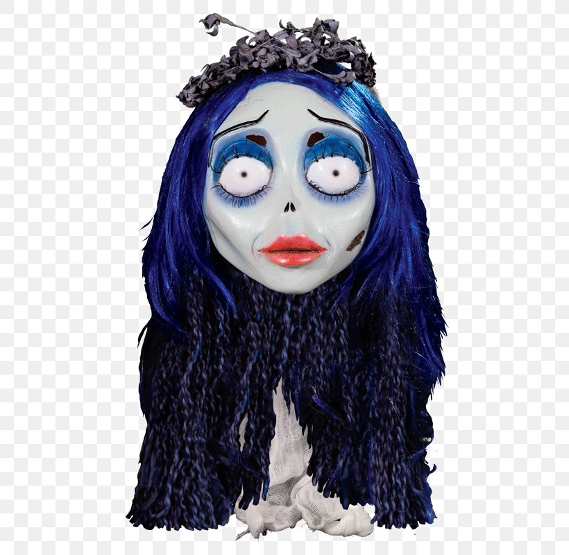 Corpse Bride Mask Halloween Costume Disguise, PNG, 800x800px, Watercolor, Cartoon, Flower, Frame, Heart Download Free