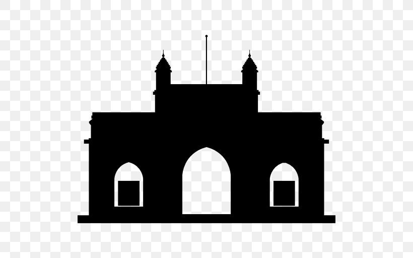 Gateway Of India India Gate Chhatrapati Shivaji International Airport Chhatrapati Shivaji Terminus Monument, PNG, 512x512px, Gateway Of India, Arch, Architecture, Black And White, Building Download Free