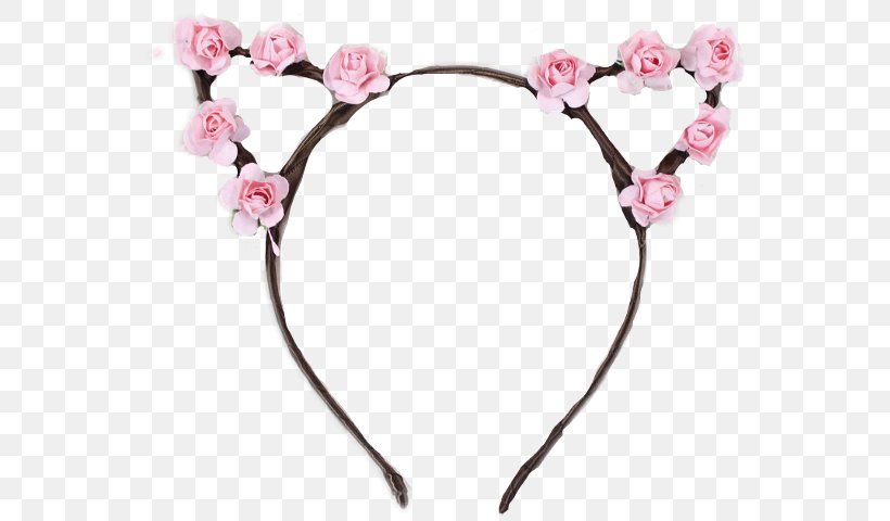 Headband Headpiece Crown Cat, PNG, 552x480px, Headband, Blossom, Body Jewelry, Cat, Cherry Blossom Download Free