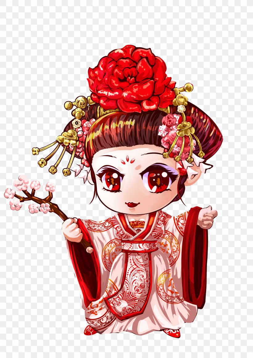 Illustration Cartoon Character Flower Doll, PNG, 2480x3508px, Cartoon, Art, Character, Doll, Fiction Download Free