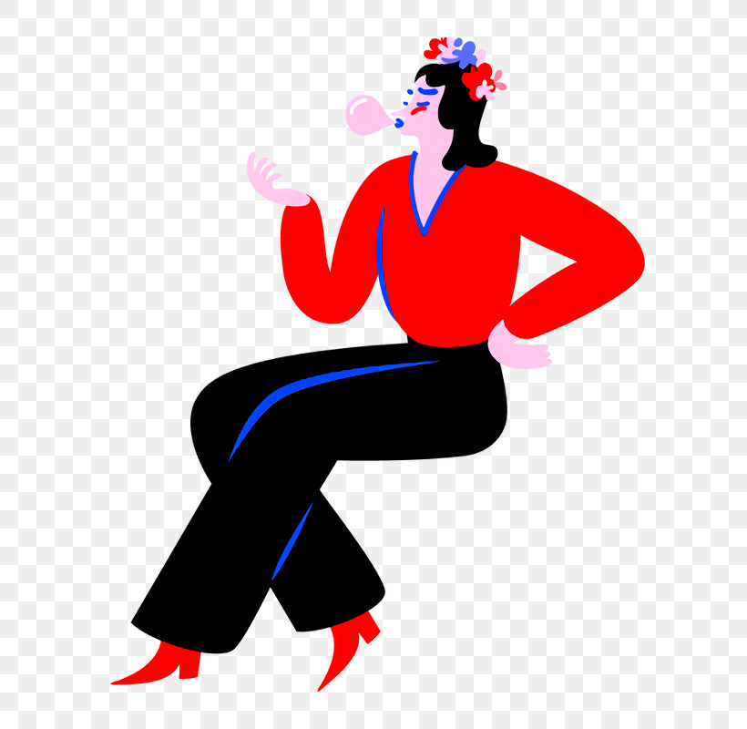 Performing Arts Character Sitting Shoe, PNG, 668x800px, Performing Arts, Arm Cortexm, Character, Joint, Line Download Free