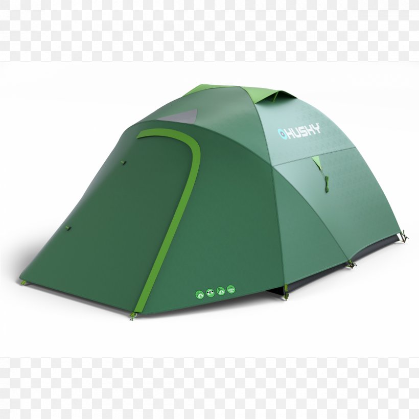 Tent Outdoor Recreation Siberian Husky Campsite Trekking, PNG, 1200x1200px, Tent, Artikel, Campsite, Caravan, Green Download Free