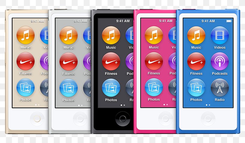 IPod Shuffle IPod Touch IPod Nano IPhone 4S Apple, PNG, 820x480px, Ipod Shuffle, Apple, Apple Ipod Nano 7th Generation, Cellular Network, Communication Device Download Free