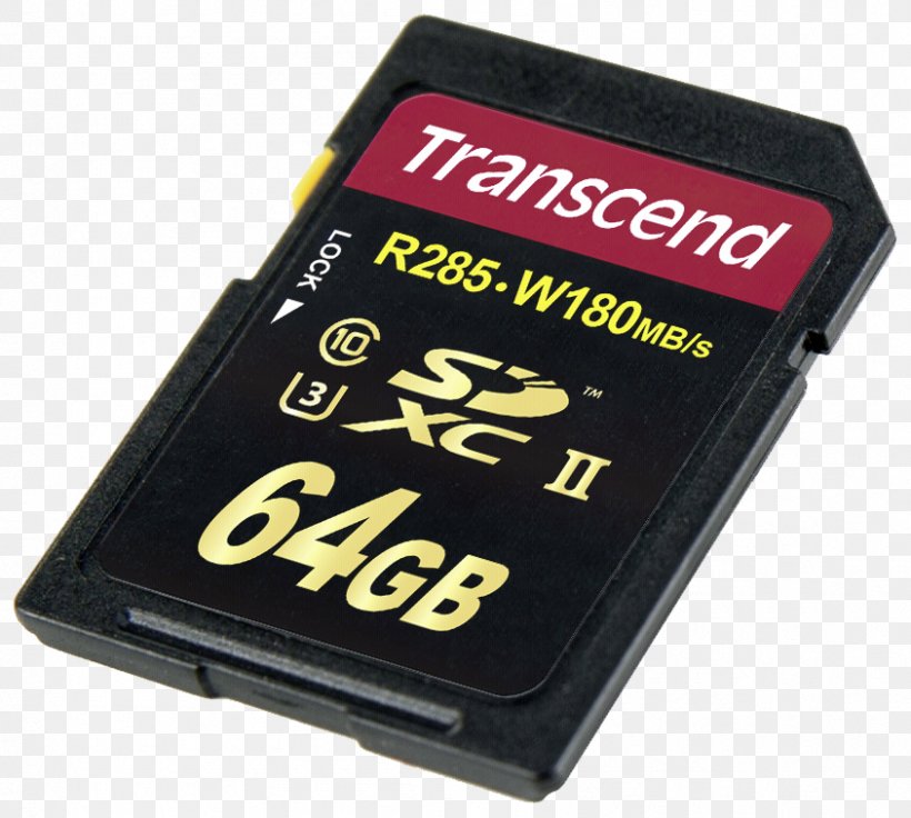 SDXC Secure Digital Flash Memory Cards SDHC Transcend Information, PNG, 844x758px, Sdxc, Computer Data Storage, Electronic Device, Electronics Accessory, Flash Memory Download Free