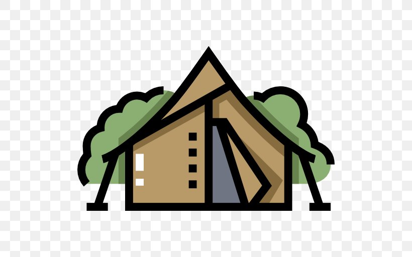 Camping Campsite Tent Folding Chair Clip Art, PNG, 512x512px, Camping, Building, Campsite, Facade, Folding Chair Download Free