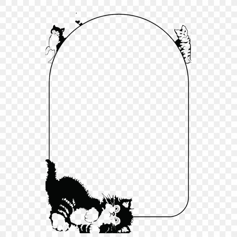 Cat Stupidity, PNG, 1000x1000px, Cat, Area, Black, Black And White, Carnivoran Download Free
