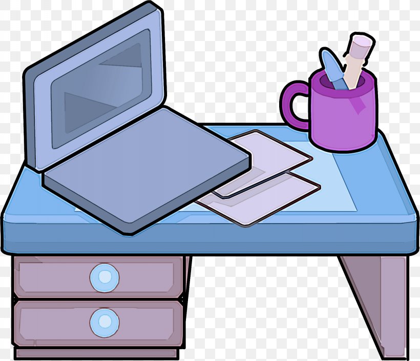 Clip Art Furniture Cartoon Table Computer Desk, PNG, 1843x1584px, Furniture, Cartoon, Computer Desk, Computer Monitor Accessory, Desk Download Free
