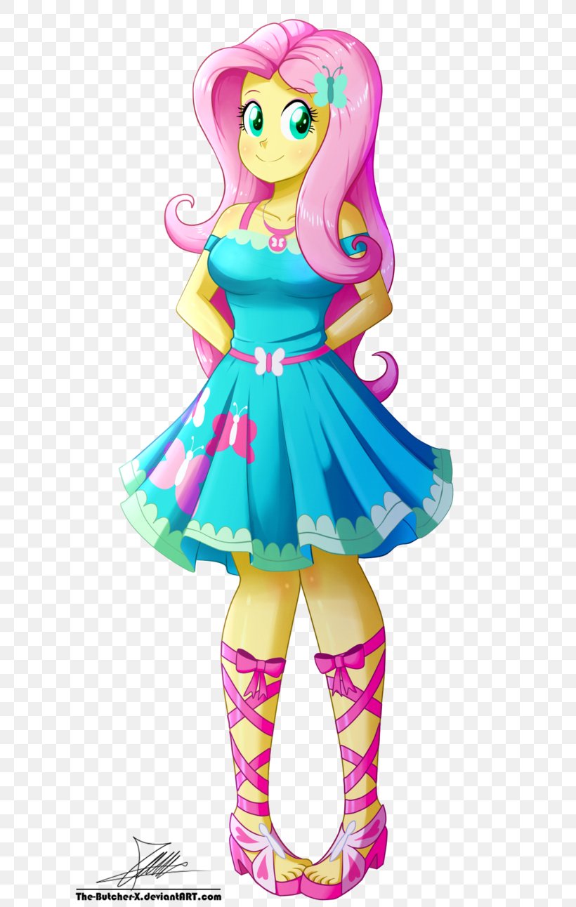 Fluttershy My Little Pony: Equestria Girls DeviantArt, PNG, 619x1292px, Watercolor, Cartoon, Flower, Frame, Heart Download Free