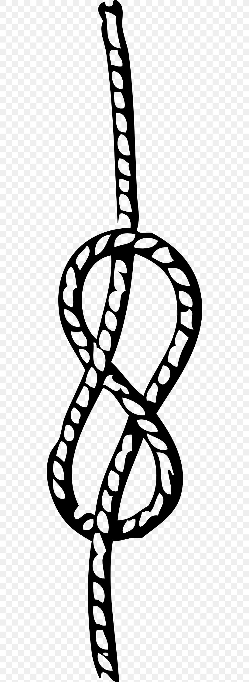 Knot Rope Clip Art, PNG, 512x2246px, Knot, Artwork, Black And White, Celtic Knot, Finger Download Free