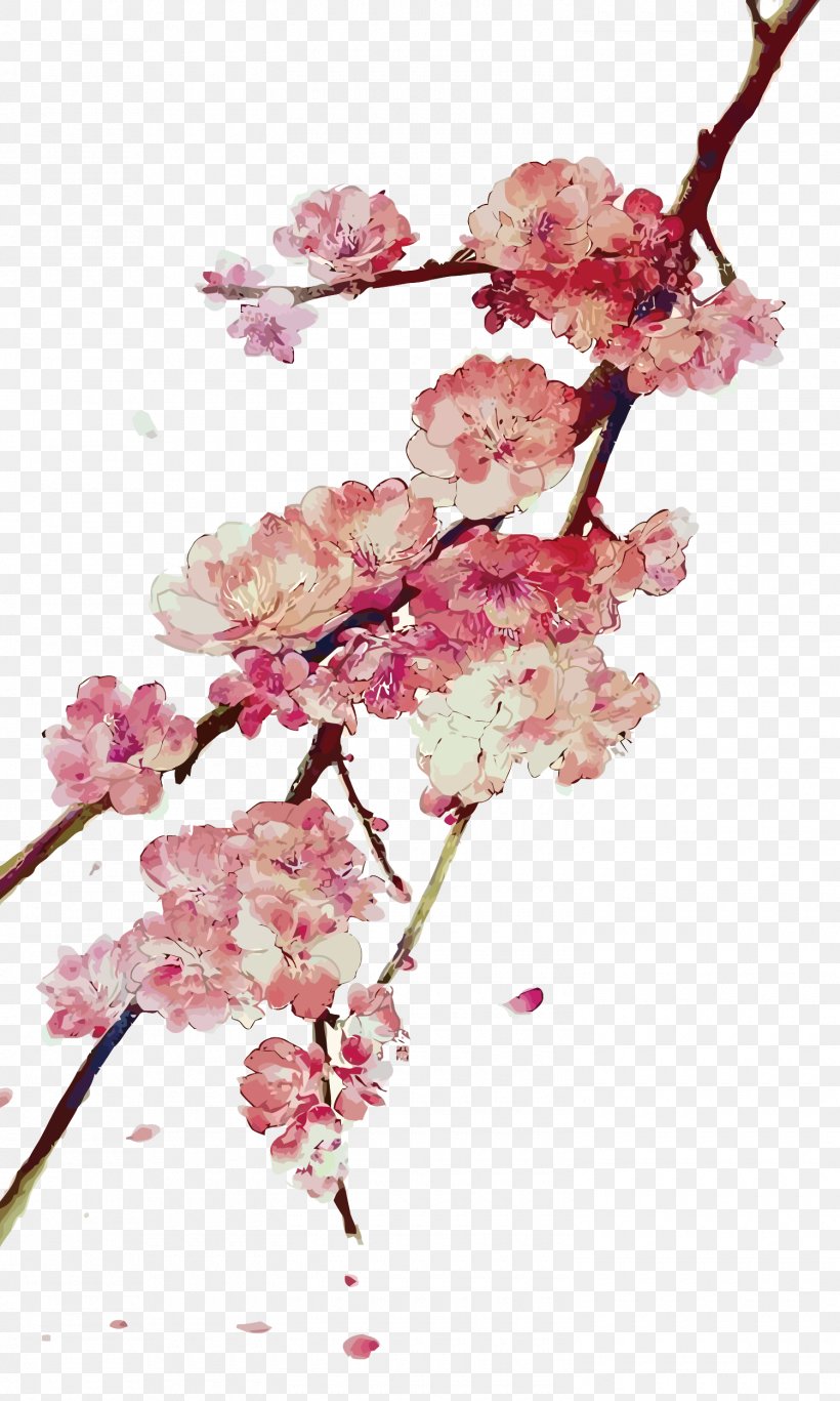 2017 MINI Cooper Blossom, PNG, 1500x2501px, Watercolor Painting, Ameixeira, Blossom, Branch, Cherry Blossom Download Free