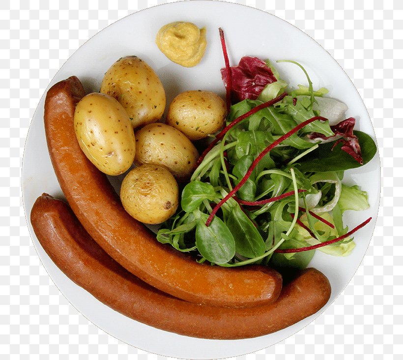 Frankfurter Würstchen Caesar Salad Bratwurst Roasting, PNG, 731x732px, Salad, Animal Source Foods, Boiled Egg, Boudin, Bratwurst Download Free