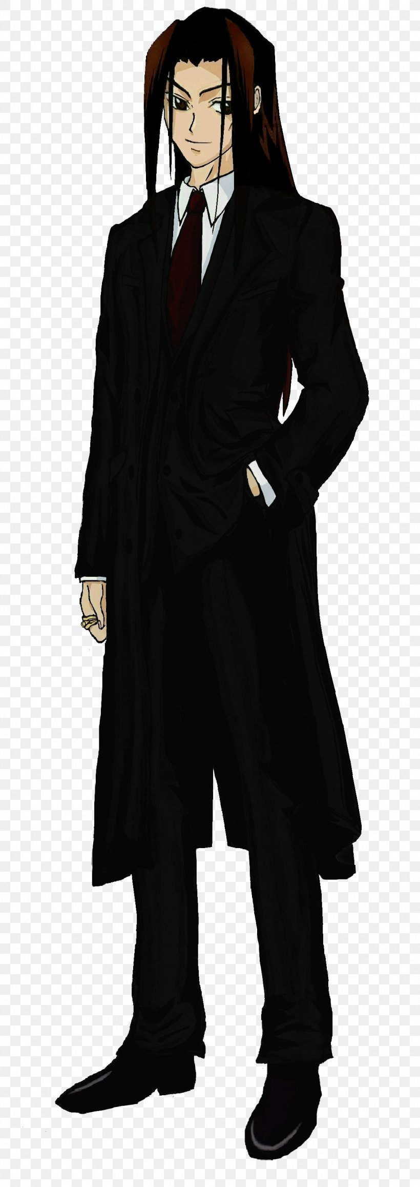 Hao Asakura Character Tuxedo Charmed Robe, PNG, 1145x3233px, Hao Asakura, Art, Character, Charmed, Coat Download Free