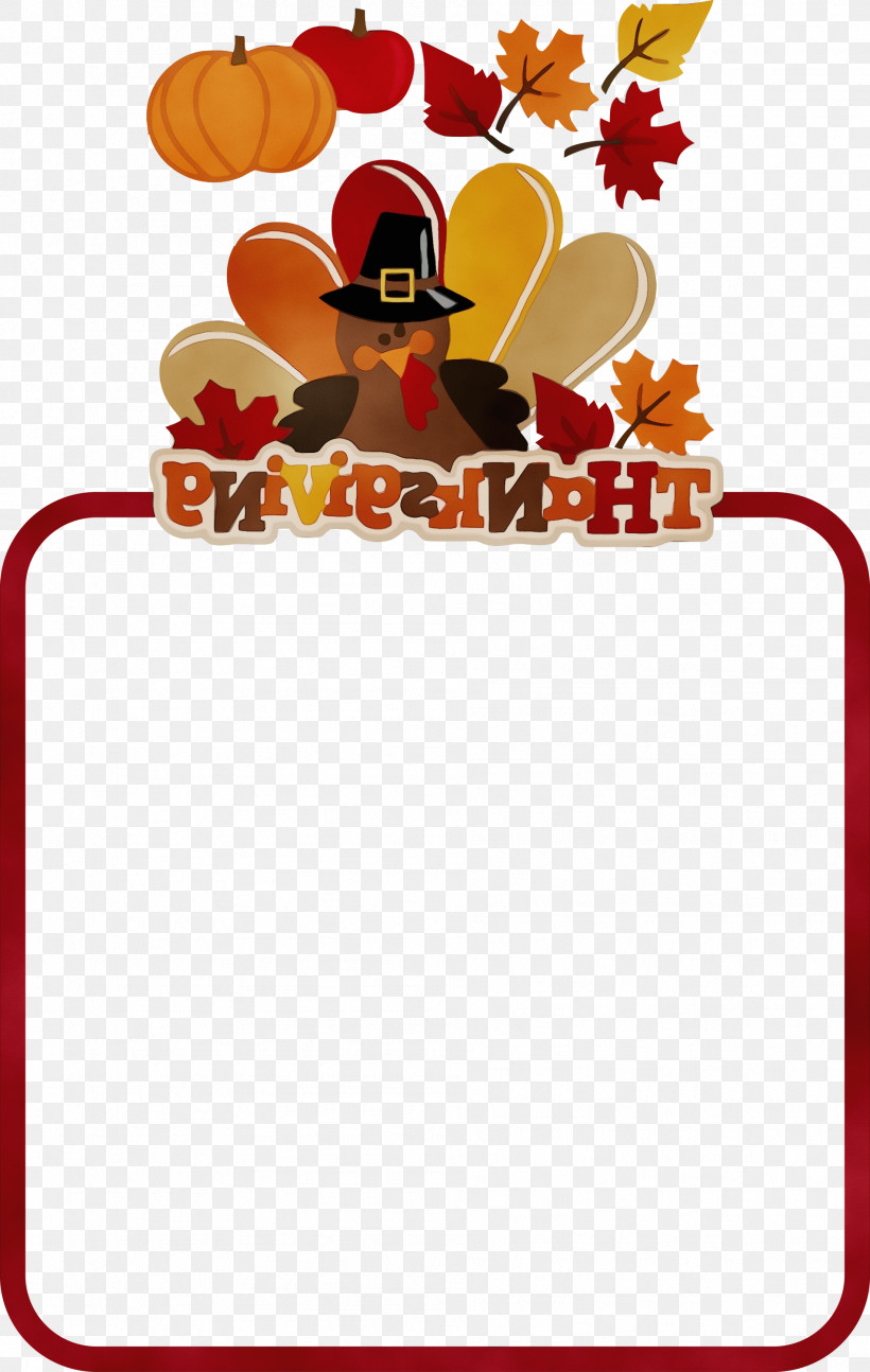 Meter, PNG, 1901x3000px, Thanksgiving Frame, Meter, Paint, Watercolor, Wet Ink Download Free