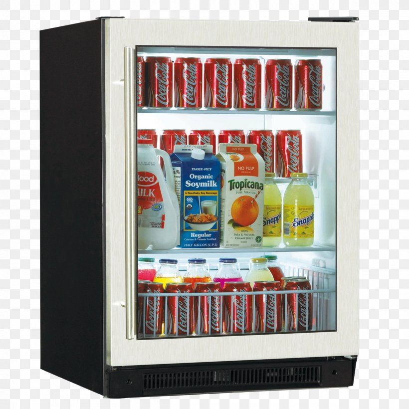 Refrigerator Fizzy Drinks Haier Home Appliance, PNG, 1200x1200px, Refrigerator, Danby, Drink, Fizzy Drinks, General Electric Download Free
