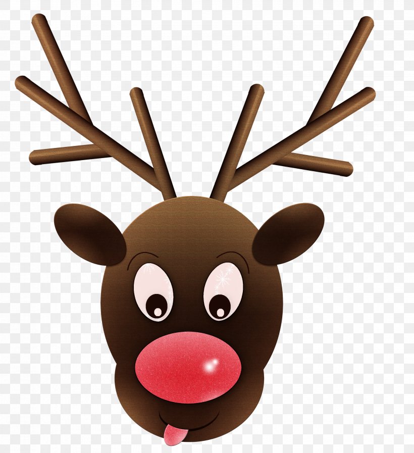 Reindeer, PNG, 2908x3184px, Reindeer, Antler, Art, Cartoon, Christmas Download Free