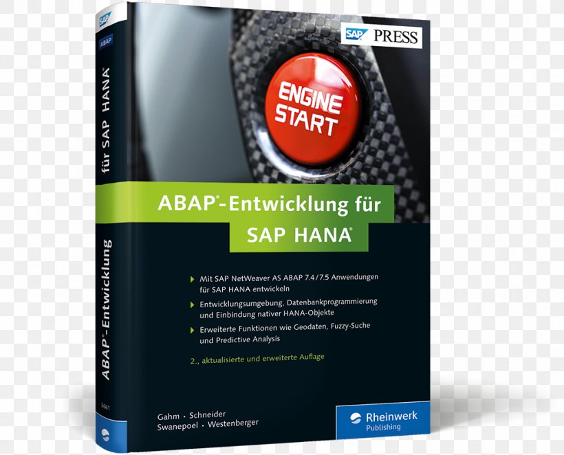 ABAP Development For SAP HANA SAP SE Book, PNG, 990x800px, Sap Hana, Abap, Book, Brand, Customizing Download Free