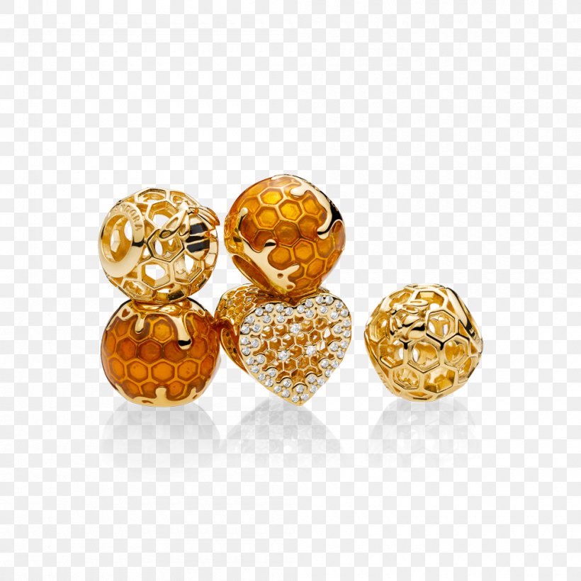 Earring Pandora Jewellery Gold Bracelet, PNG, 1000x1000px, Earring, Bead, Body Jewelry, Bracelet, Choker Download Free