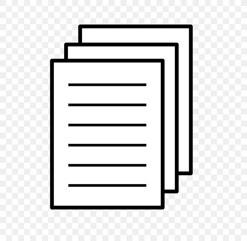 Paper Document Icon, PNG, 800x800px, Paper, Area, Black, Black And White, Blog Download Free