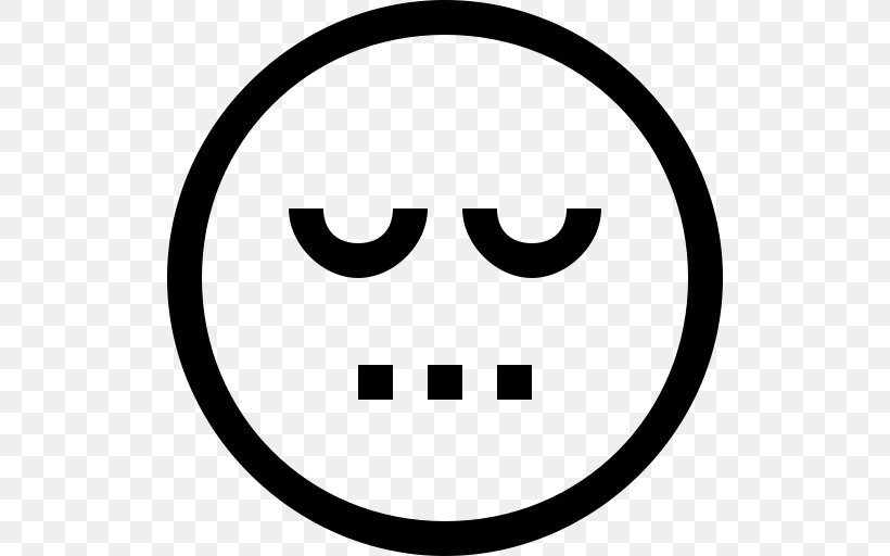 Smiley Emoticon, PNG, 512x512px, Smiley, Area, Avatar, Black, Black And White Download Free