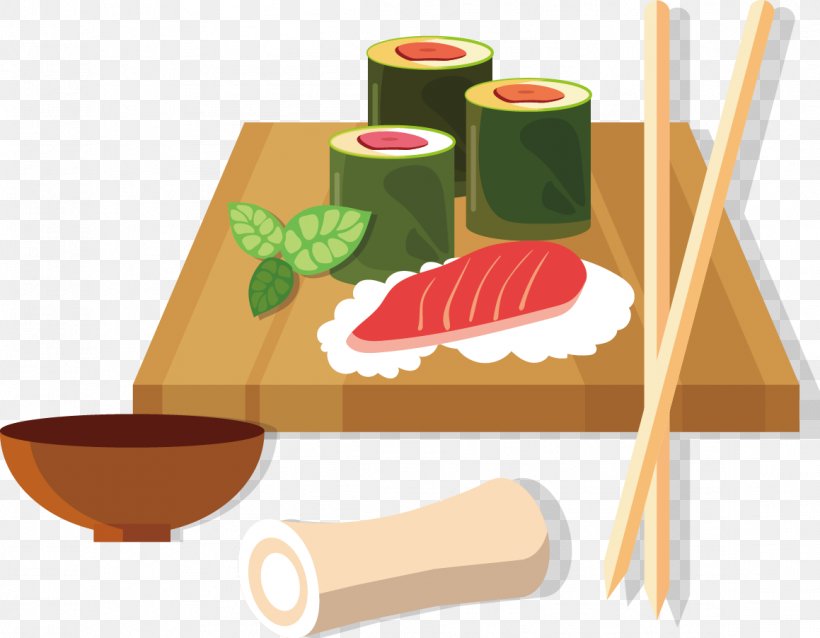 Sushi Japanese Cuisine Tempura Food Nori, PNG, 1159x902px, Sushi, Asian Food, Chopsticks, Cuisine, Designer Download Free