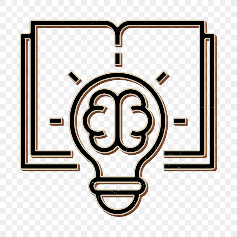 Book And Learning Icon Creative Icon Brain Icon, PNG, 1162x1162px, Book And Learning Icon, Brain Icon, Creative Icon, Line, Symbol Download Free