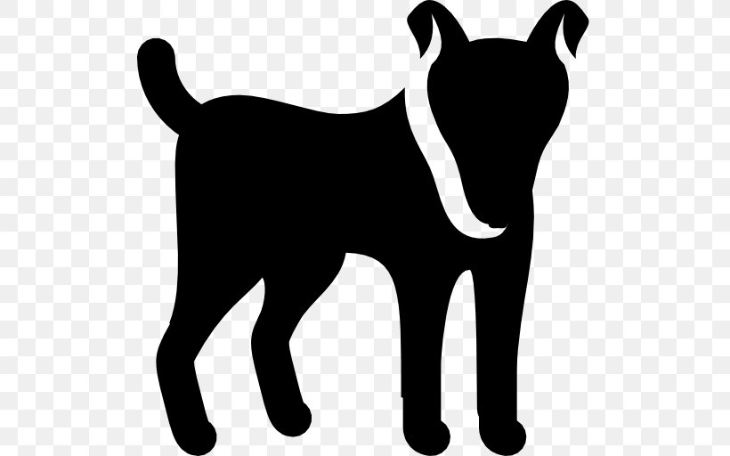 Dog Puppy Cat, PNG, 512x512px, Dog, Bark, Black, Black And White, Carnivoran Download Free