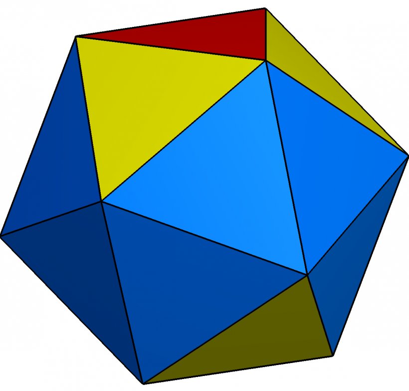 Regular Icosahedron Triangle Point, PNG, 1198x1146px, Icosahedron, Area, Icosahedral Symmetry, Plane, Point Download Free