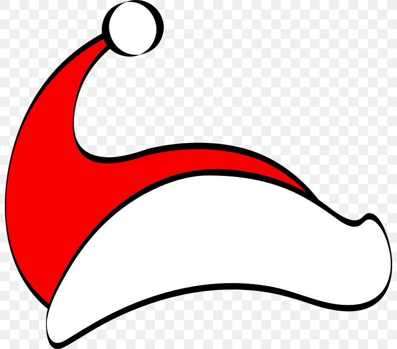 Santa Claus Pxe8re Noxebl Bonnet Christmas Clip Art, PNG, 800x720px, Santa Claus, Area, Artwork, Beak, Black And White Download Free