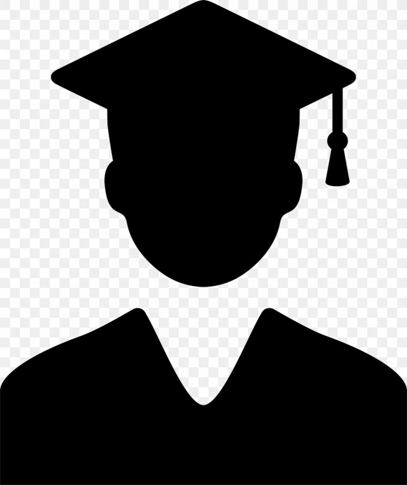 Student Graduation Ceremony Square Academic Cap Graduate University, PNG, 822x980px, Student, Academic Degree, Black, Black And White, Diploma Download Free