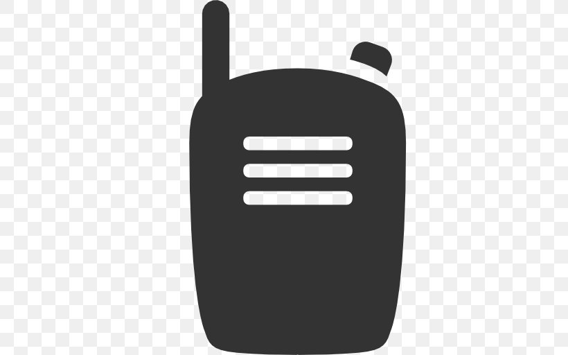 Walkie-talkie Radio Clip Art, PNG, 512x512px, Walkietalkie, Aerials, Black, Email, Icon Design Download Free