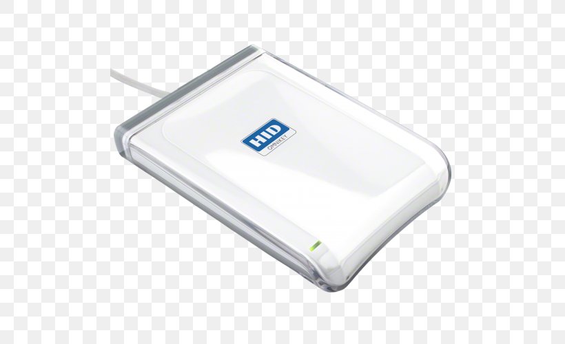 Card Reader Contactless Smart Card HID Global Contactless Payment, PNG, 500x500px, Card Reader, Ccid, Contactless Payment, Contactless Smart Card, Electronic Device Download Free