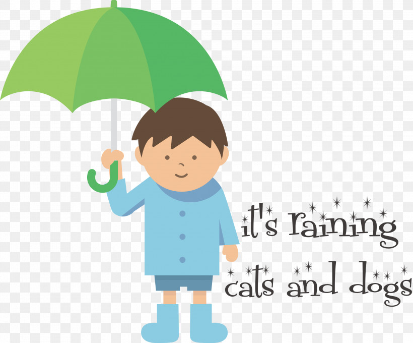 Raining Rainy Day Rainy Season, PNG, 3000x2491px, Raining, Behavior, Cartoon, Green, Happiness Download Free