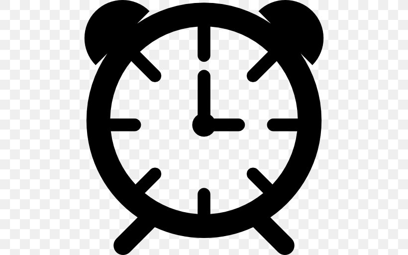 Alarm Clocks Timer, PNG, 512x512px, Alarm Clocks, Black And White, Clock, Clock Network, Countdown Download Free