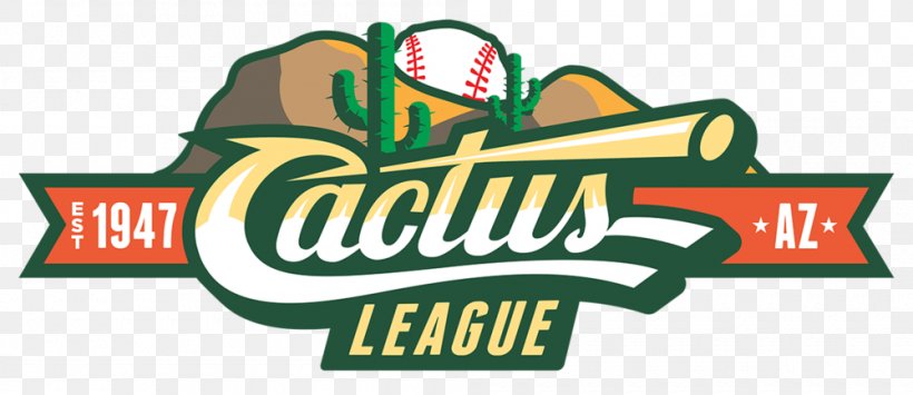 Cactus League Baseball Association Cactus League: Spring Training Logo Brand, PNG, 1000x433px, Cactus League Baseball Association, Area, Arizona, Baseball, Brand Download Free