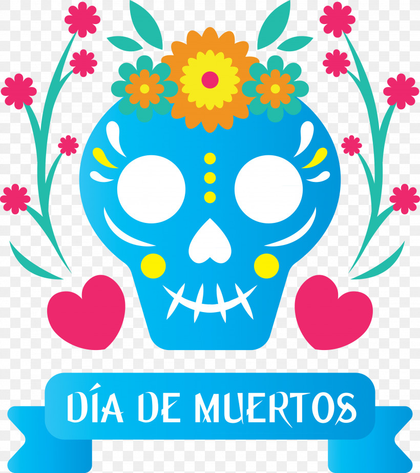 Day Of The Dead Día De Muertos, PNG, 2664x3000px, Day Of The Dead, Culture, D%c3%ada De Muertos, Drawing, Floral Design Download Free