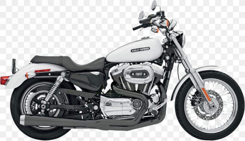 Exhaust System Harley-Davidson Sportster Motorcycle Muffler, PNG, 1200x691px, Exhaust System, Automotive Exhaust, Automotive Exterior, Bassani Manufacturing, Cruiser Download Free