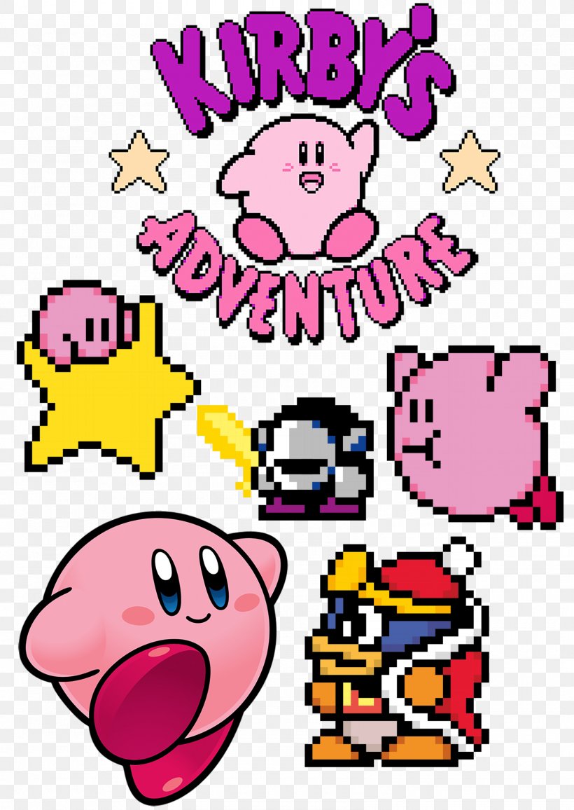 Kirby's Adventure Super Nintendo Entertainment System Kirby's Dream Land Video Games, PNG, 1600x2256px, Super Nintendo Entertainment System, Area, Art, Emotion, Facial Expression Download Free