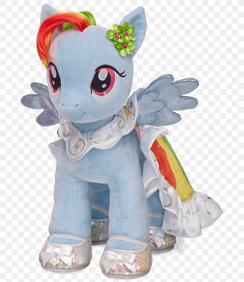 My Little Pony Rainbow Dash Pinkie Pie Stuffed Animals & Cuddly Toys, PNG, 692x950px, Pony, Animal Figure, Buildabear Workshop, Fictional Character, Figurine Download Free