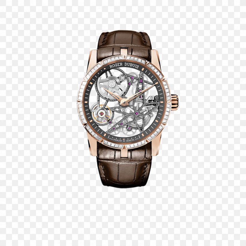 Roger Dubuis Automatic Watch Excalibur Jewellery, PNG, 882x882px, Roger Dubuis, Automatic Watch, Brand, Brown, Chopard Download Free