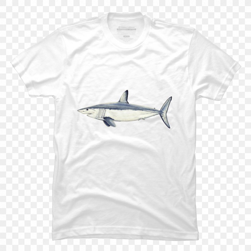T-shirt Isurus Oxyrinchus Luggage Tags Fish, PNG, 1200x1200px, Tshirt, Active Shirt, Black, Brand, Fish Download Free