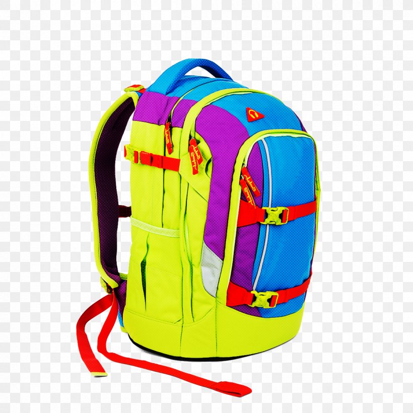 Backpack Bag Yellow Turquoise Luggage And Bags, PNG, 1200x1200px, Backpack, Bag, Fashion Accessory, Luggage And Bags, Magenta Download Free