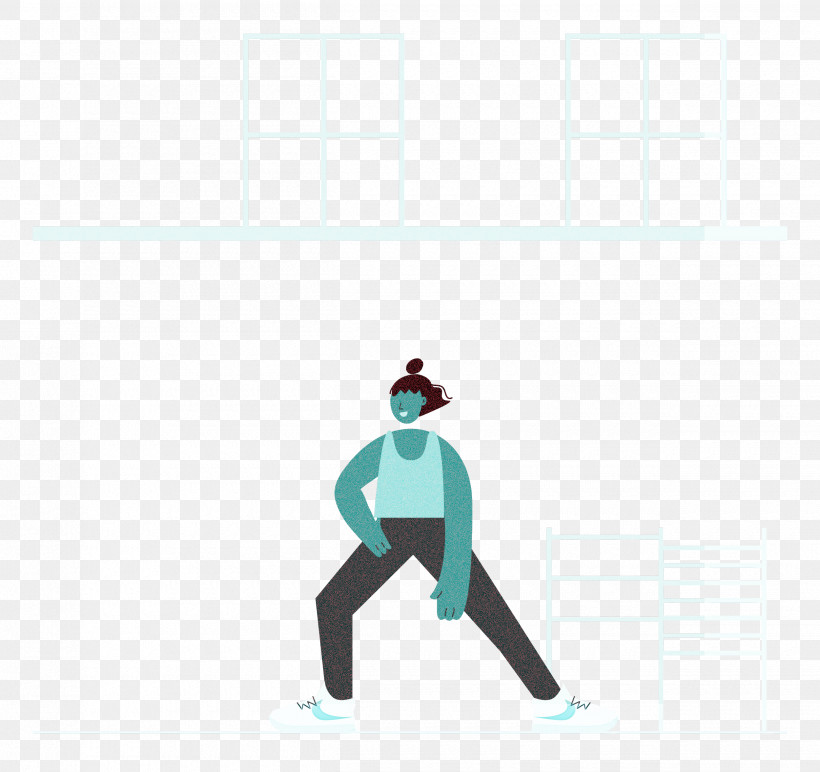 Daily Workout Stretching Sports, PNG, 2500x2356px, Stretching, Angle, Cartoon, Clothing, Hm Download Free