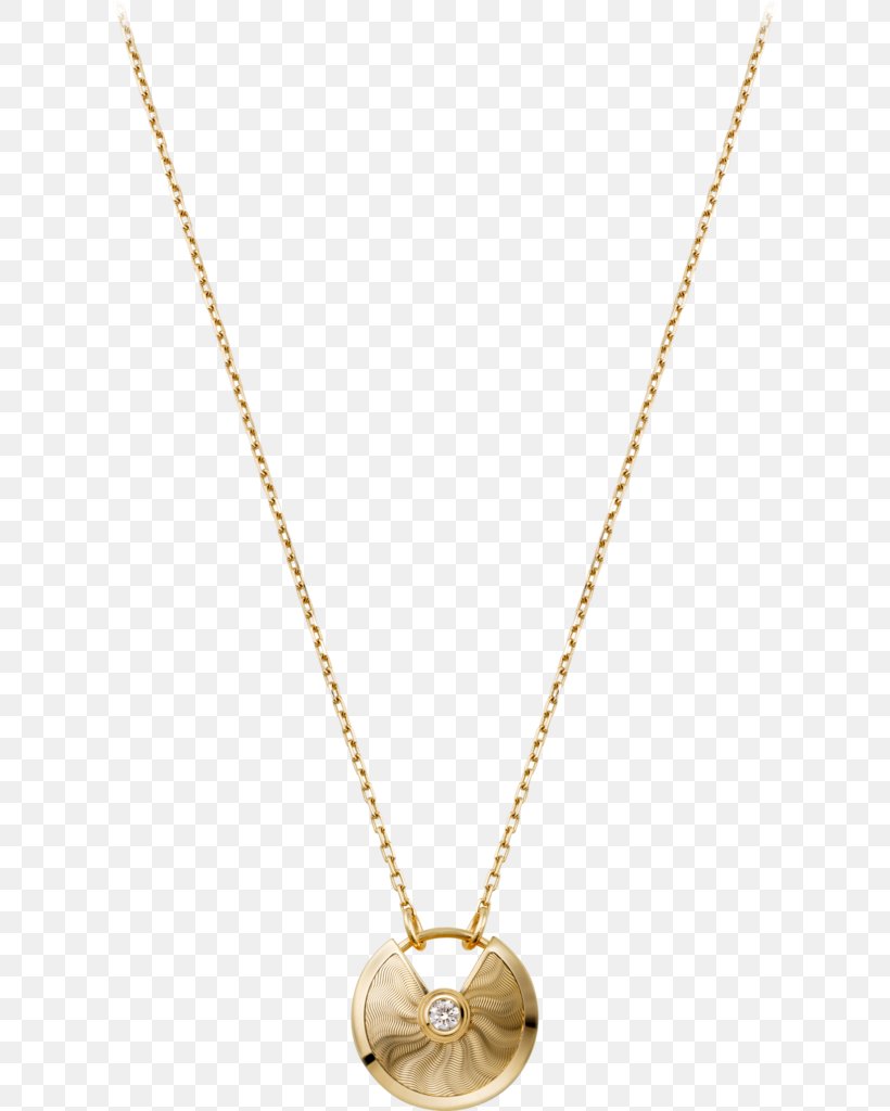 Necklace Cartier Amulet Charms & Pendants Colored Gold, PNG, 614x1024px, Necklace, Amulet, Body Jewelry, Brilliant, Cartier Download Free