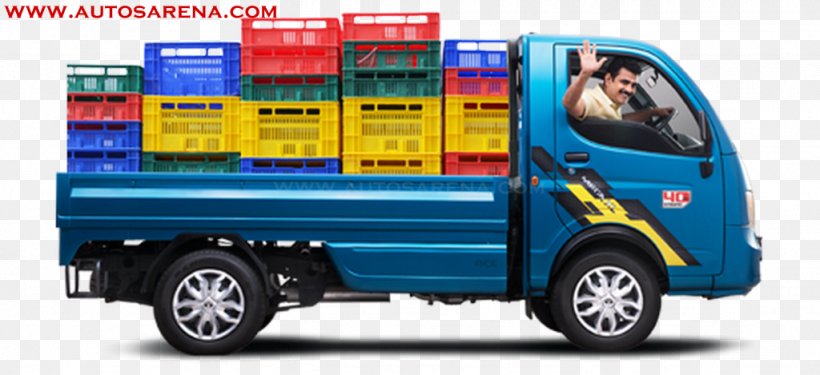 Compact Van Tata Ace Zip Tata Motors Car, PNG, 1024x469px, Compact Van, Brand, Car, Commercial Vehicle, Compact Car Download Free