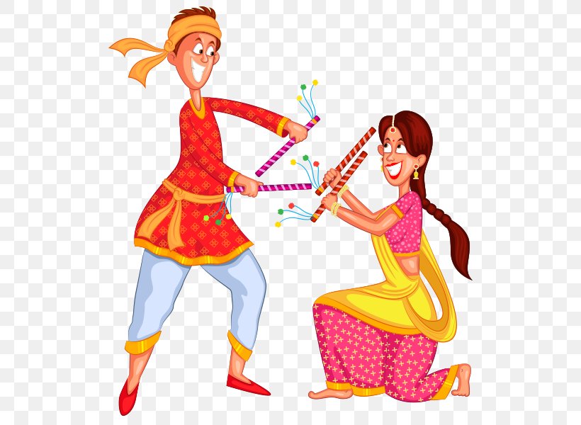 Dandiya Raas Garba Dance Clip Art, PNG, 590x600px, Dandiya Raas, Art, Clothing, Costume, Dance Download Free