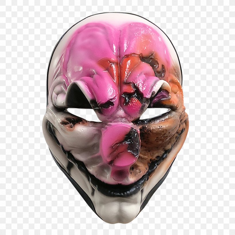 Payday 2 Old Hoxton Mask T-shirt Payday 2 Old Hoxton Mask Costume, PNG, 1000x1000px, Payday 2, Clothing, Clothing Accessories, Cosplay, Costume Download Free