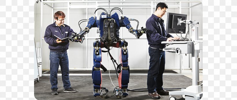 Powered Exoskeleton Iron Man Hyundai Motor Company Robot Ekso Bionics, PNG, 1175x500px, Powered Exoskeleton, Bionics, Company, Ekso Bionics, Exoskeleton Download Free